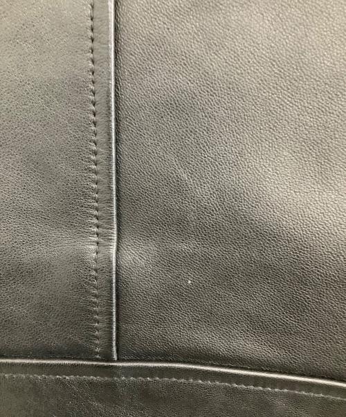 AVIREX（アヴィレックス）AVIREX (アヴィレックス) シングルライダースレザージャケット ブラック サイズ:2XLの古着・服飾アイテム