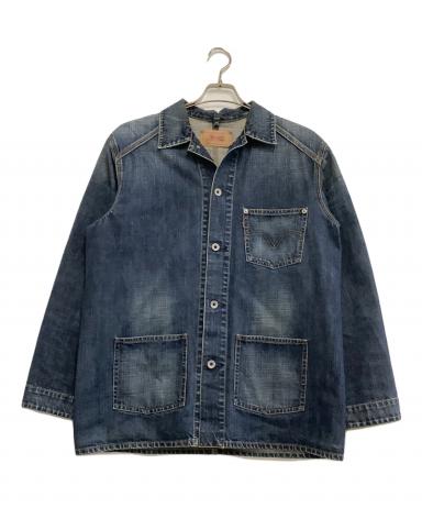 Levi's インディゴ デニム カバーオール 中古・古着通販】LEVI'S (リーバイス) デニムカバーオール インディゴ