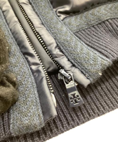 TORY BURCH（トリーバーチ）TORY BURCH (トリーバーチ) ダウンジャケット ネイビー サイズ:６の古着・服飾アイテム