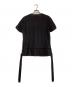 LOUIS VUITTON (ルイ ヴィトン) サイドリボン半袖カットソー ブラック サイズ:M：15000円