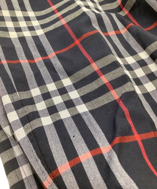 Burberry's（バーバリーズ）Burberry's (バーバリーズ) クロップドパンツ　ノバチェック ネイビー サイズ:Lの古着・服飾アイテム