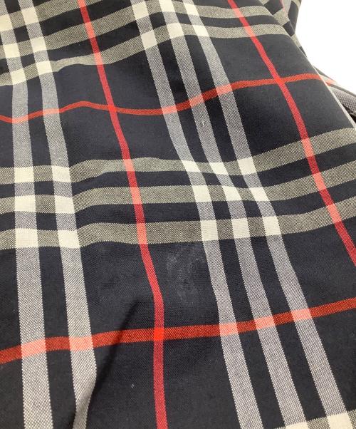 Burberry's（バーバリーズ）Burberry's (バーバリーズ) クロップドパンツ　ノバチェック ネイビー サイズ:Lの古着・服飾アイテム