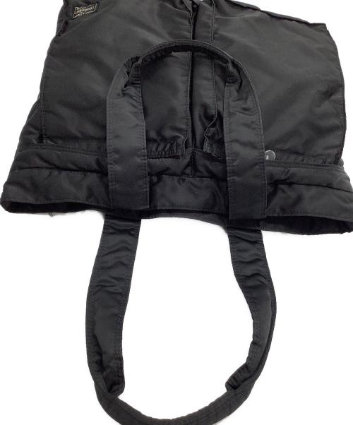 PORTER（ポーター）PORTER (ポーター) トートバッグ　タンカー　TOTE BAG ブラックの古着・服飾アイテム
