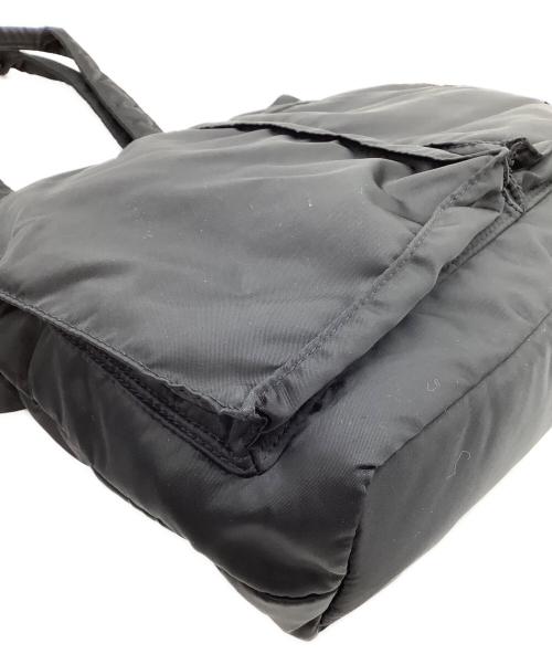 PORTER（ポーター）PORTER (ポーター) トートバッグ　タンカー　TOTE BAG ブラックの古着・服飾アイテム