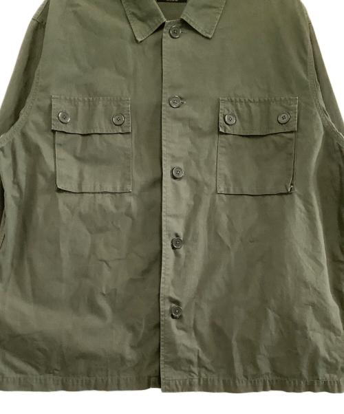 WACKO MARIA（ワコマリア）WACKO MARIA (ワコマリア) ミリタリーシャツ　GUILTY PARTIES カーキ サイズ:Lの古着・服飾アイテム