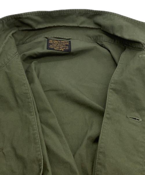 WACKO MARIA（ワコマリア）WACKO MARIA (ワコマリア) ミリタリーシャツ　GUILTY PARTIES カーキ サイズ:Lの古着・服飾アイテム