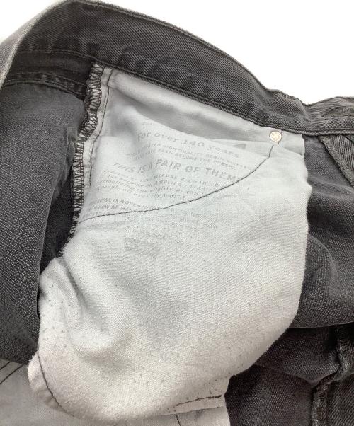 LEVI'S（リーバイス）LEVI'S (リーバイス) デニムパンツ ブラック サイズ:W33×L34の古着・服飾アイテム