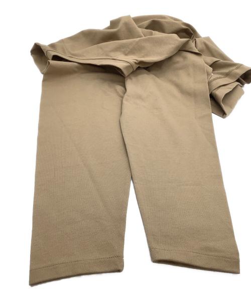Calvin Klein（カルバンクライン）Calvin Klein (カルバンクライン) 長袖カットソー　ヘンリーネックカットソー ブラウン サイズ:XL 未使用品の古着・服飾アイテム