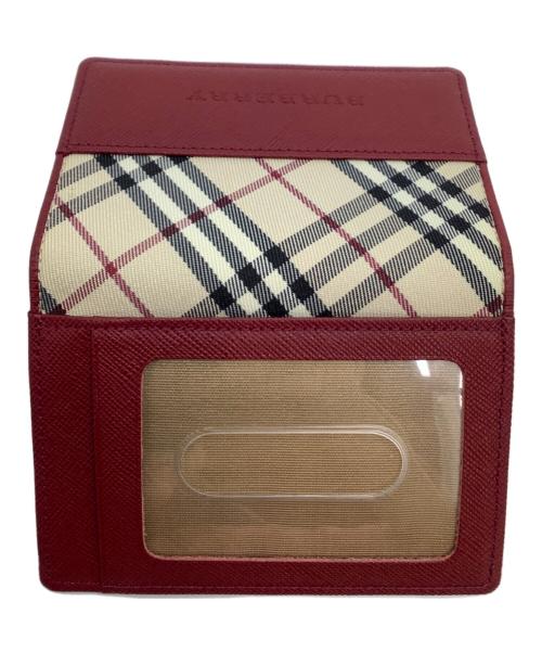 BURBERRY（バーバリー）BURBERRY (バーバリー) カードケース ノバチェックの古着・服飾アイテム