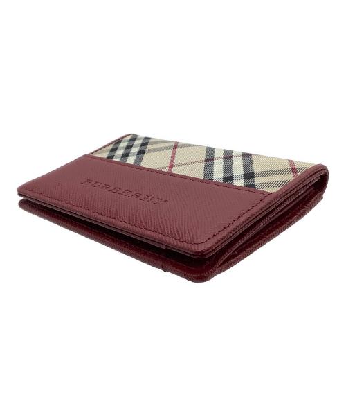 BURBERRY（バーバリー）BURBERRY (バーバリー) カードケース ノバチェックの古着・服飾アイテム