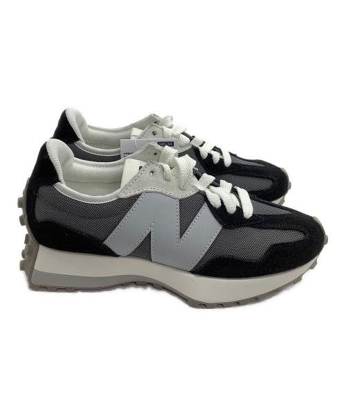 NEW BALANCE（ニューバランス）NEW BALANCE (ニューバランス) ローカットスニーカー ブラック×グレー サイズ:24 未使用品の古着・服飾アイテム