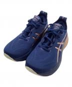 asicsアシックス）の古着「ランニングシューズ Gel-Nimbus 26 Platinum 公式サイト限定カラー」｜ネイビー