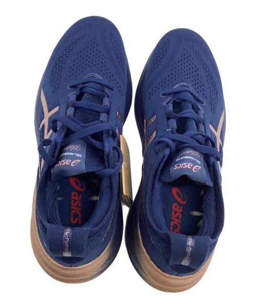asics（アシックス）asics (アシックス) ランニングシューズ Gel-Nimbus 26 Platinum 公式サイト限定カラー ネイビー サイズ:24 未使用品の古着・服飾アイテム