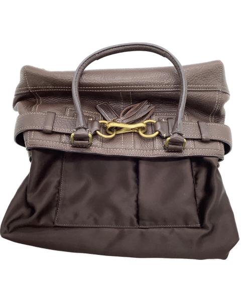 COACH（コーチ）COACH (コーチ) ハンドバッグ ブラウンの古着・服飾アイテム