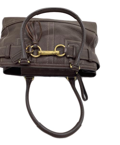 COACH（コーチ）COACH (コーチ) ハンドバッグ ブラウンの古着・服飾アイテム