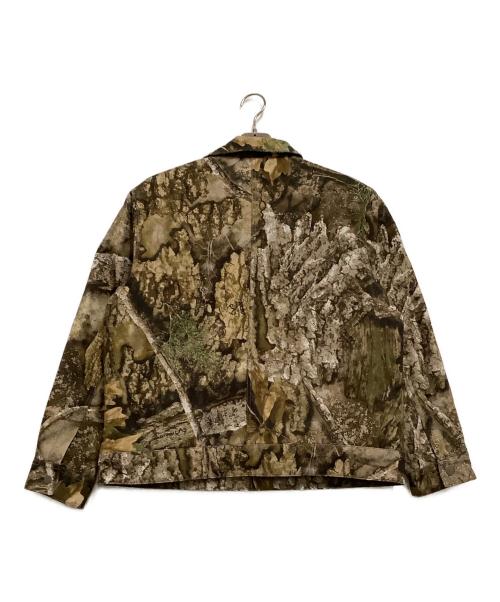 JORDAN（ジョーダン）JORDAN (ジョーダン) 中綿ジャケット　カモフラージュ柄　FLT CHI ジャケット カーキ サイズ:Mの古着・服飾アイテム