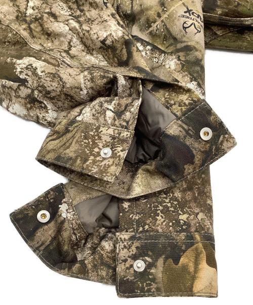 JORDAN（ジョーダン）JORDAN (ジョーダン) 中綿ジャケット　カモフラージュ柄　FLT CHI ジャケット カーキ サイズ:Mの古着・服飾アイテム