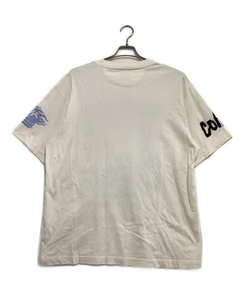 COACH（コーチ）COACH (コーチ) リラックスドグラフィックTシャツ ホワイト サイズ:Mの古着・服飾アイテム