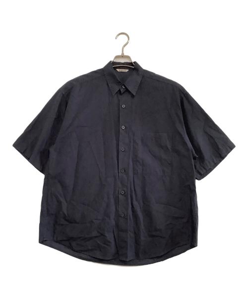 AURALEE（オーラリー）AURALEE (オーラリー) 半袖シャツ ネイビー サイズ:4の古着・服飾アイテム