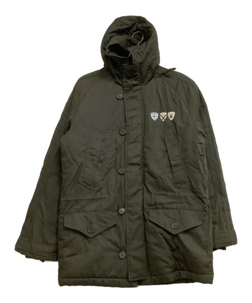 adidas Originals（アディダスオリジナル）adidas Originals (アディダスオリジナル) 中綿ジャケット　ミリタリーライク カーキ サイズ:Mの古着・服飾アイテム