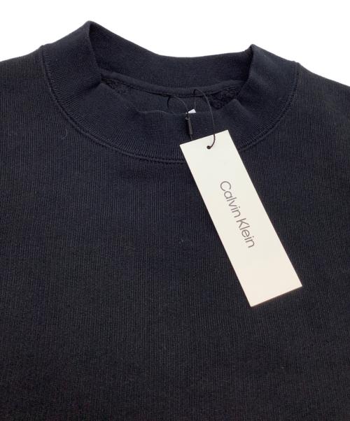 Calvin Klein（カルバンクライン）Calvin Klein (カルバンクライン) 半袖スウェットカットソー ブラック サイズ:S 未使用品の古着・服飾アイテム