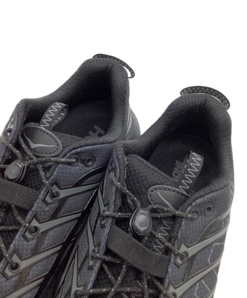 HOKAONEONE（ホカオネオネ）HOKAONEONE (ホカオネオネ) ローカットスニーカー Mafate Three2 Wordmark ブラック サイズ:27の古着・服飾アイテム
