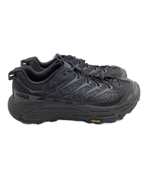 HOKAONEONE（ホカオネオネ）HOKAONEONE (ホカオネオネ) ローカットスニーカー Mafate Three2 Wordmark ブラック サイズ:27の古着・服飾アイテム