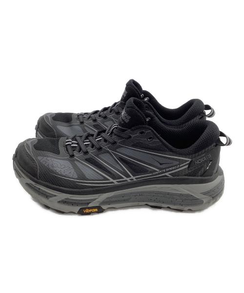 HOKAONEONE（ホカオネオネ）HOKAONEONE (ホカオネオネ) ローカットスニーカー MAFATE SPEED 2 ブラック サイズ:27の古着・服飾アイテム