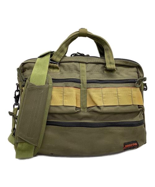 BRIEFING（ブリーフィング）BRIEFING (ブリーフィング) 2WAYブリーフ ケース　C-3 LINNER カーキの古着・服飾アイテム
