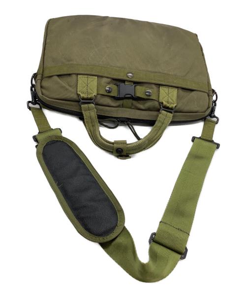 BRIEFING（ブリーフィング）BRIEFING (ブリーフィング) 2WAYブリーフ ケース　C-3 LINNER カーキの古着・服飾アイテム