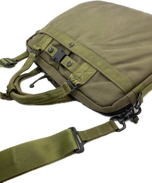 BRIEFING（ブリーフィング）BRIEFING (ブリーフィング) 2WAYブリーフ ケース　C-3 LINNER カーキの古着・服飾アイテム