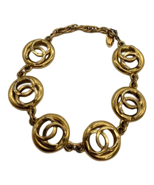 CHANEL（シャネル）CHANEL (シャネル) ココマークブレスレット　1982 ヴィンテージ  ゴールドの古着・服飾アイテム