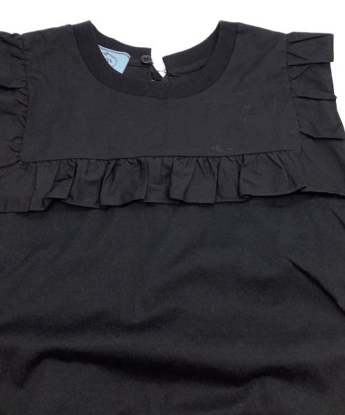 PRADA（プラダ）PRADA (プラダ) ノースリーブワンピース ブラック サイズ:Mの古着・服飾アイテム