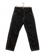 Carhartt WIPカーハート ワーク イン プログレス）の古着「ワークパンツ」｜ブラック