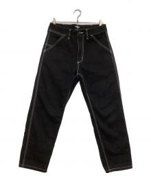 Carhartt WIP（カーハート ワーク イン プログレス）の古着「ワークパンツ」｜ブラック