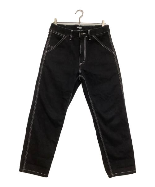 Carhartt WIP（カーハート ワーク イン プログレス）CARHARTT WIP (カーハート ワーク イン プログレス) ワークパンツ ブラック サイズ:W29の古着・服飾アイテム