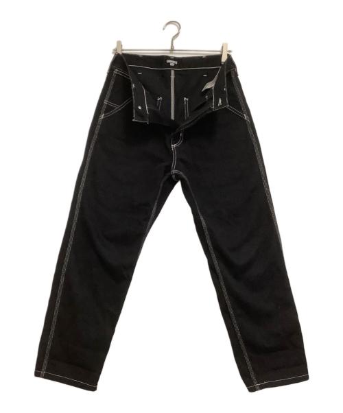 Carhartt WIP（カーハート ワーク イン プログレス）CARHARTT WIP (カーハート ワーク イン プログレス) ワークパンツ ブラック サイズ:W29の古着・服飾アイテム