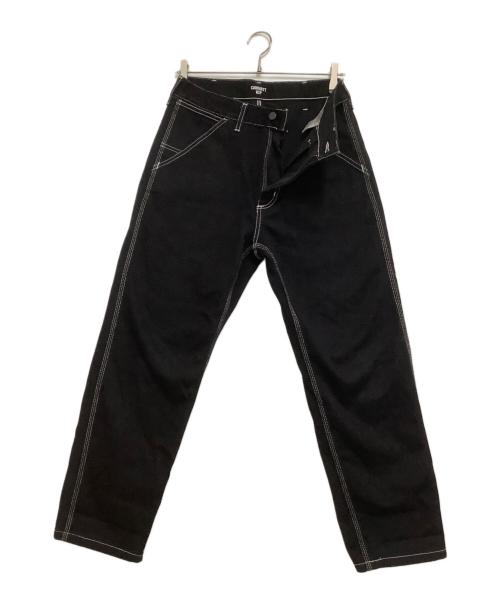 Carhartt WIP（カーハート ワーク イン プログレス）CARHARTT WIP (カーハート ワーク イン プログレス) ワークパンツ ブラック サイズ:W29の古着・服飾アイテム