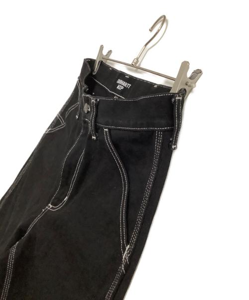 Carhartt WIP（カーハート ワーク イン プログレス）CARHARTT WIP (カーハート ワーク イン プログレス) ワークパンツ ブラック サイズ:W29の古着・服飾アイテム