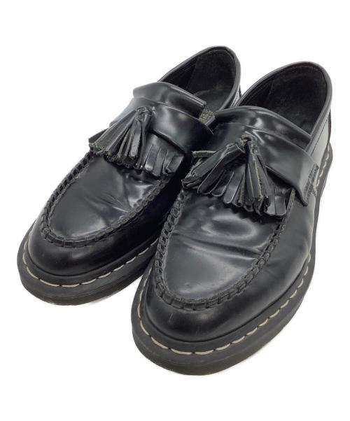 Dr.Martens（ドクターマーチン）Dr.Martens (ドクターマーチン) タッセルローファー ADRIAN ブラック サイズ:UK7の古着・服飾アイテム
