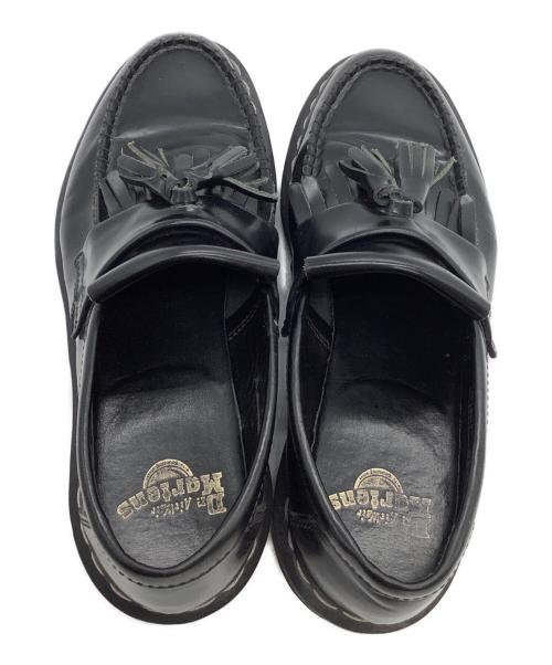 Dr.Martens（ドクターマーチン）Dr.Martens (ドクターマーチン) タッセルローファー ADRIAN ブラック サイズ:UK7の古着・服飾アイテム
