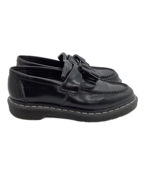 Dr.Martens（ドクターマーチン）Dr.Martens (ドクターマーチン) タッセルローファー ADRIAN ブラック サイズ:UK7の古着・服飾アイテム