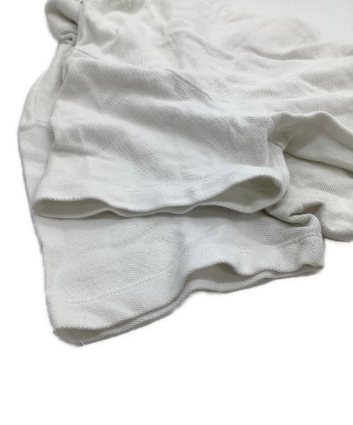 VERSACE（ヴェルサーチェ）VERSACE (ヴェルサーチェ) 半袖ポロシャツ ホワイト サイズ:Lの古着・服飾アイテム