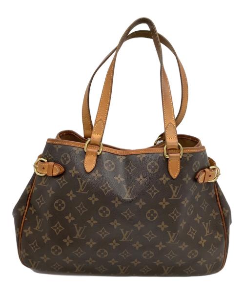 LOUIS VUITTON（ルイ ヴィトン）LOUIS VUITTON (ルイ ヴィトン) ショルダートートバッグ　モノグラム　バティニョール オリゾンタル ブラウンの古着・服飾アイテム