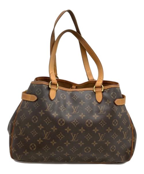 LOUIS VUITTON（ルイ ヴィトン）LOUIS VUITTON (ルイ ヴィトン) ショルダートートバッグ　モノグラム　バティニョール オリゾンタル ブラウンの古着・服飾アイテム
