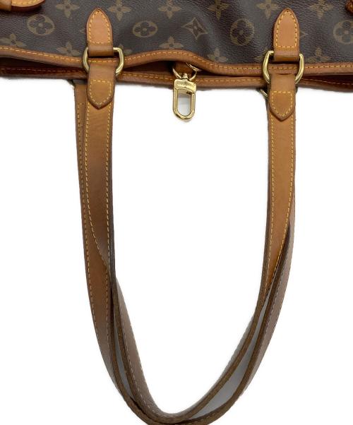 LOUIS VUITTON（ルイ ヴィトン）LOUIS VUITTON (ルイ ヴィトン) ショルダートートバッグ　モノグラム　バティニョール オリゾンタル ブラウンの古着・服飾アイテム