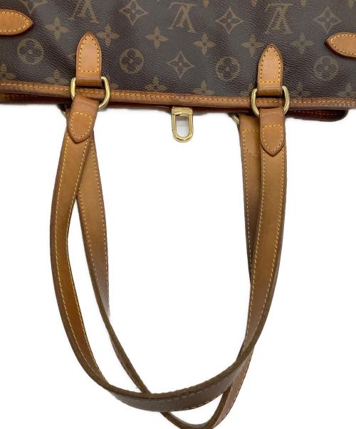 LOUIS VUITTON（ルイ ヴィトン）LOUIS VUITTON (ルイ ヴィトン) ショルダートートバッグ　モノグラム　バティニョール オリゾンタル ブラウンの古着・服飾アイテム