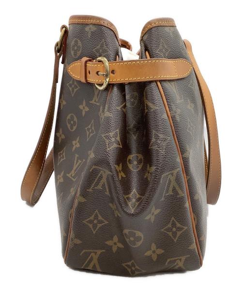 LOUIS VUITTON（ルイ ヴィトン）LOUIS VUITTON (ルイ ヴィトン) ショルダートートバッグ　モノグラム　バティニョール オリゾンタル ブラウンの古着・服飾アイテム