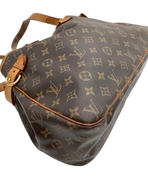 LOUIS VUITTON（ルイ ヴィトン）LOUIS VUITTON (ルイ ヴィトン) ショルダートートバッグ　モノグラム　バティニョール オリゾンタル ブラウンの古着・服飾アイテム