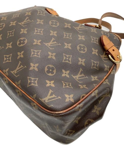 LOUIS VUITTON（ルイ ヴィトン）LOUIS VUITTON (ルイ ヴィトン) ショルダートートバッグ　モノグラム　バティニョール オリゾンタル ブラウンの古着・服飾アイテム